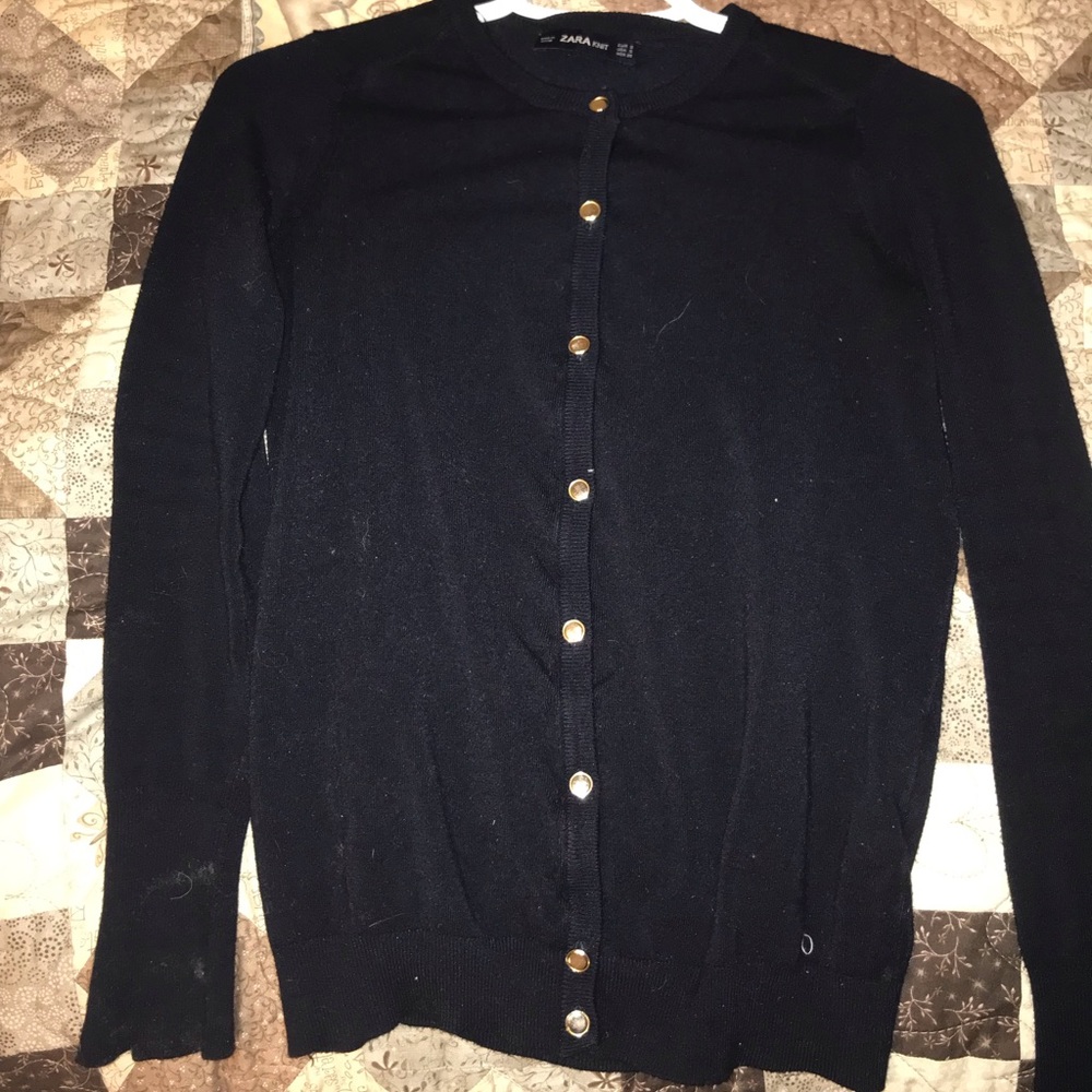 zara button up cardigan - Picture 2 of 4
